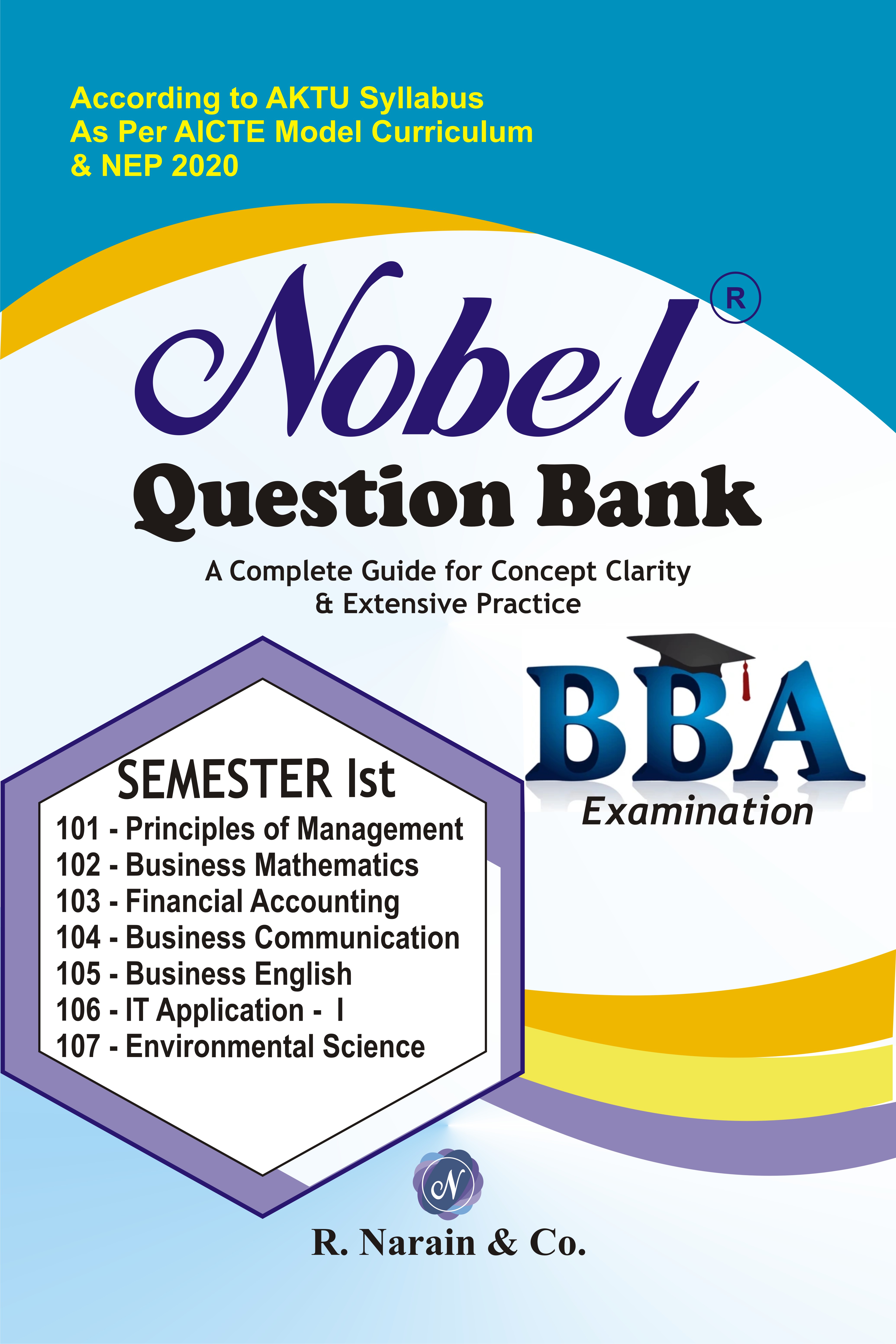 BBA - Ist Sem. Nobel Q/B [AKTU]
